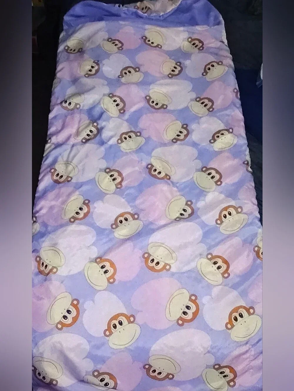 Vintage Monkey Face Sleeping Bag